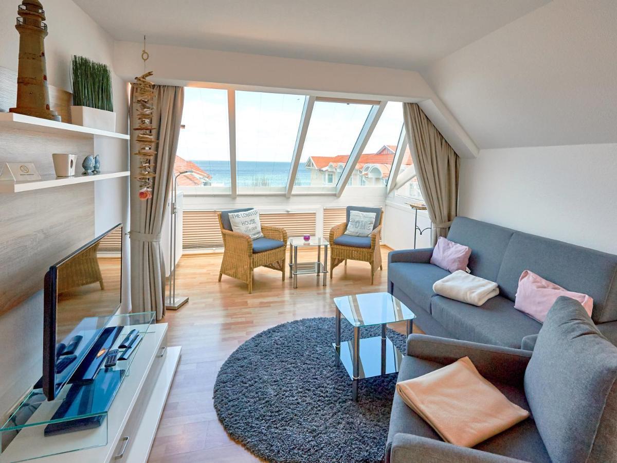 Apartmenthaus Jahreszeiten - Meerblick-Fewo 28 Binz Exterior foto